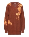 Christopher Kane Cardigans In Brown