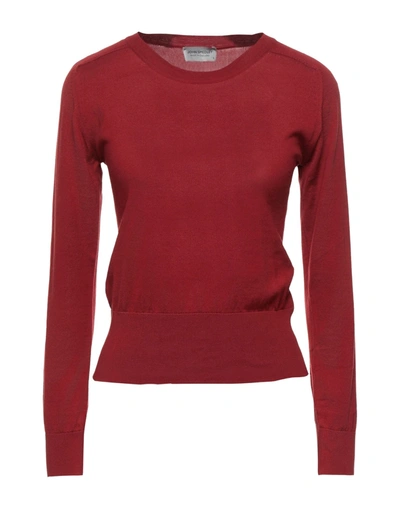 John Smedley Sweaters In Red