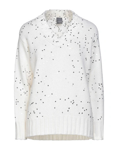 Lorena Antoniazzi Sweaters In Ivory