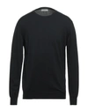 Alpha Studio Sweaters In Dark Blue