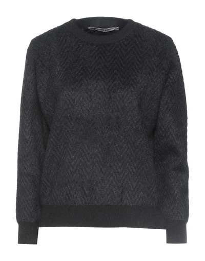 Angela Davis Sweaters In Black