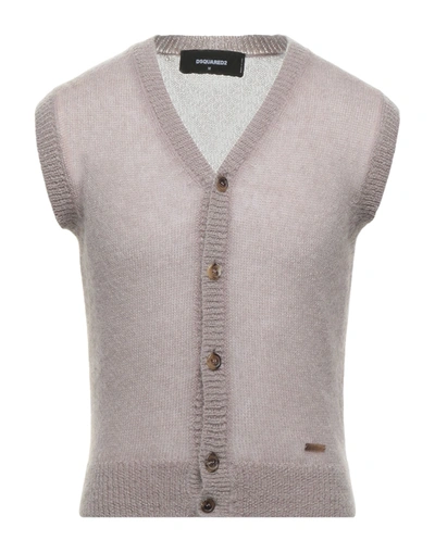 Dsquared2 Cardigans In Beige