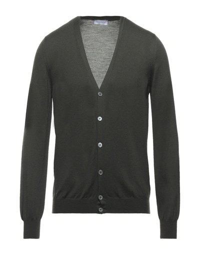 Gran Sasso Cardigans In Military Green