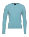 Addiction Sweaters In Turquoise