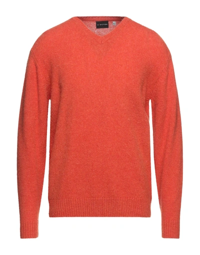Addiction Sweaters In Orange