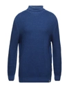 H953 Turtlenecks In Bright Blue