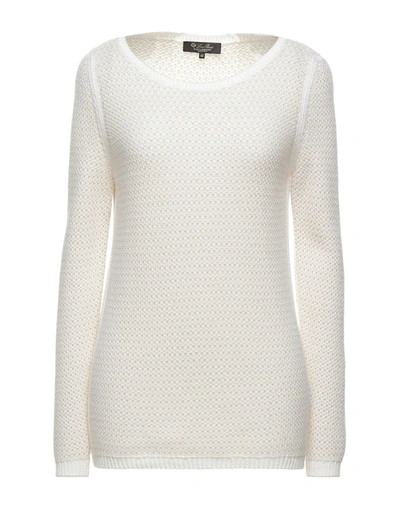 Loro Piana Sweaters In Ivory