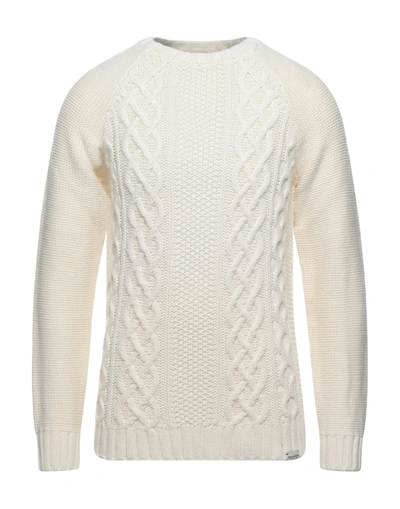 Brooksfield Sweaters In Ivory