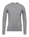 Paolo Pecora Man Sweater Grey Size S Virgin Wool