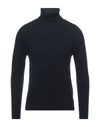 Paolo Pecora Turtlenecks In Dark Blue