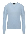 Addiction Sweaters In Sky Blue