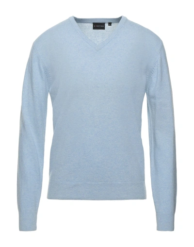 Addiction Sweaters In Sky Blue