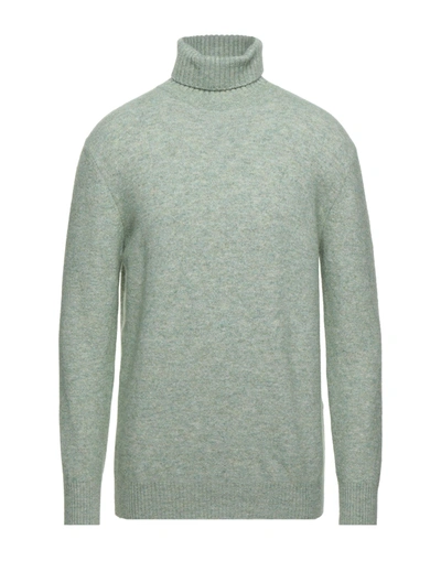 Kangra Cashmere Turtlenecks In Light Green