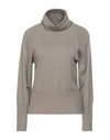 Alpha Studio Turtlenecks In Beige