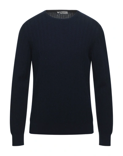 La Fileria Sweaters In Dark Blue