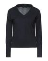 Alpha Studio Sweaters In Dark Blue
