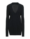Alberta Ferretti Sweaters In Black