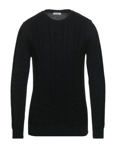 Paolo Pecora Sweaters In Black