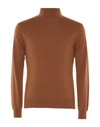 Dunhill Turtlenecks In Camel