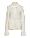 Jacob Cohёn Cardigans In Ivory