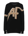 Alberta Ferretti Sweaters In Black