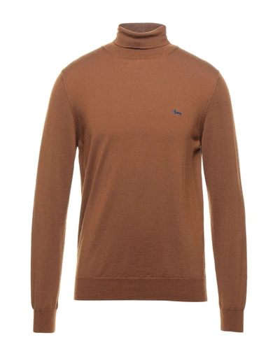Harmont & Blaine Turtlenecks In Brown