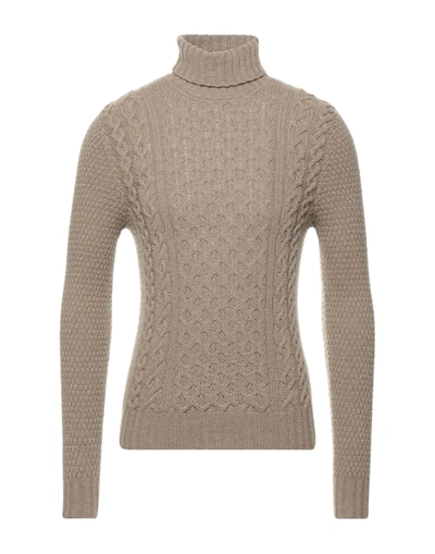 Drumohr Turtlenecks In Khaki