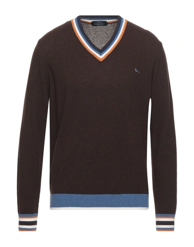 Harmont & Blaine Sweaters In Cocoa
