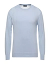 Ballantyne Sweaters In Pastel Blue
