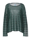 M Missoni Sweaters In Green