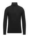 Brooksfield Turtlenecks In Steel Grey