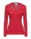 Msgm Sweaters In Red
