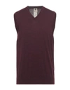 H953 Sweaters In Maroon