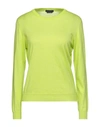 Ballantyne Sweaters In Acid Green