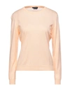 Ballantyne Sweaters In Salmon Pink