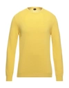 Mp Massimo Piombo Sweaters In Yellow