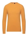 Mp Massimo Piombo Sweaters In Yellow