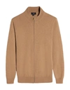 Dunhill Cardigans In Camel