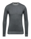 Alpha Studio Sweaters In Lead