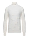 Manuel Ritz Turtlenecks In Ivory