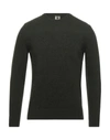 H953 Sweaters In Military Green