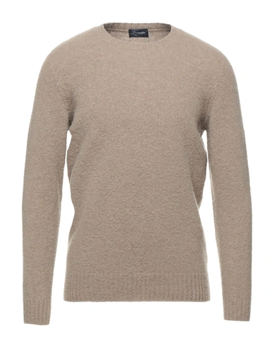 Drumohr Sweaters In Beige