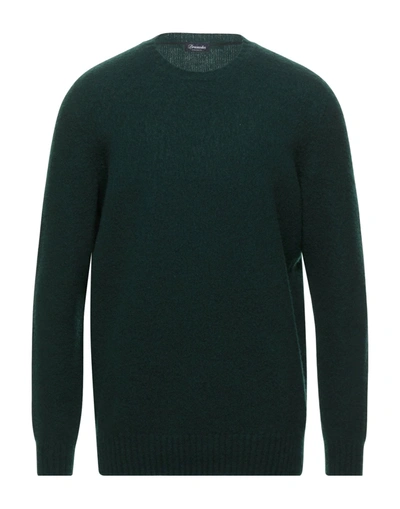 Drumohr Sweaters In Emerald Green