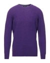 Drumohr Sweaters In Mauve