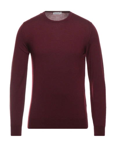 Filippo De Laurentiis Sweaters In Maroon