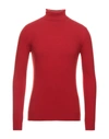 Jeordie's Turtlenecks In Red