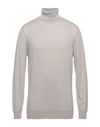 Alpha Studio Turtlenecks In Beige