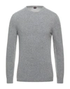 Mp Massimo Piombo Sweaters In Grey