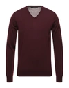 Jeordie's Sweaters In Maroon