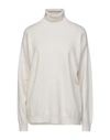 Brunello Cucinelli Turtlenecks In Ivory